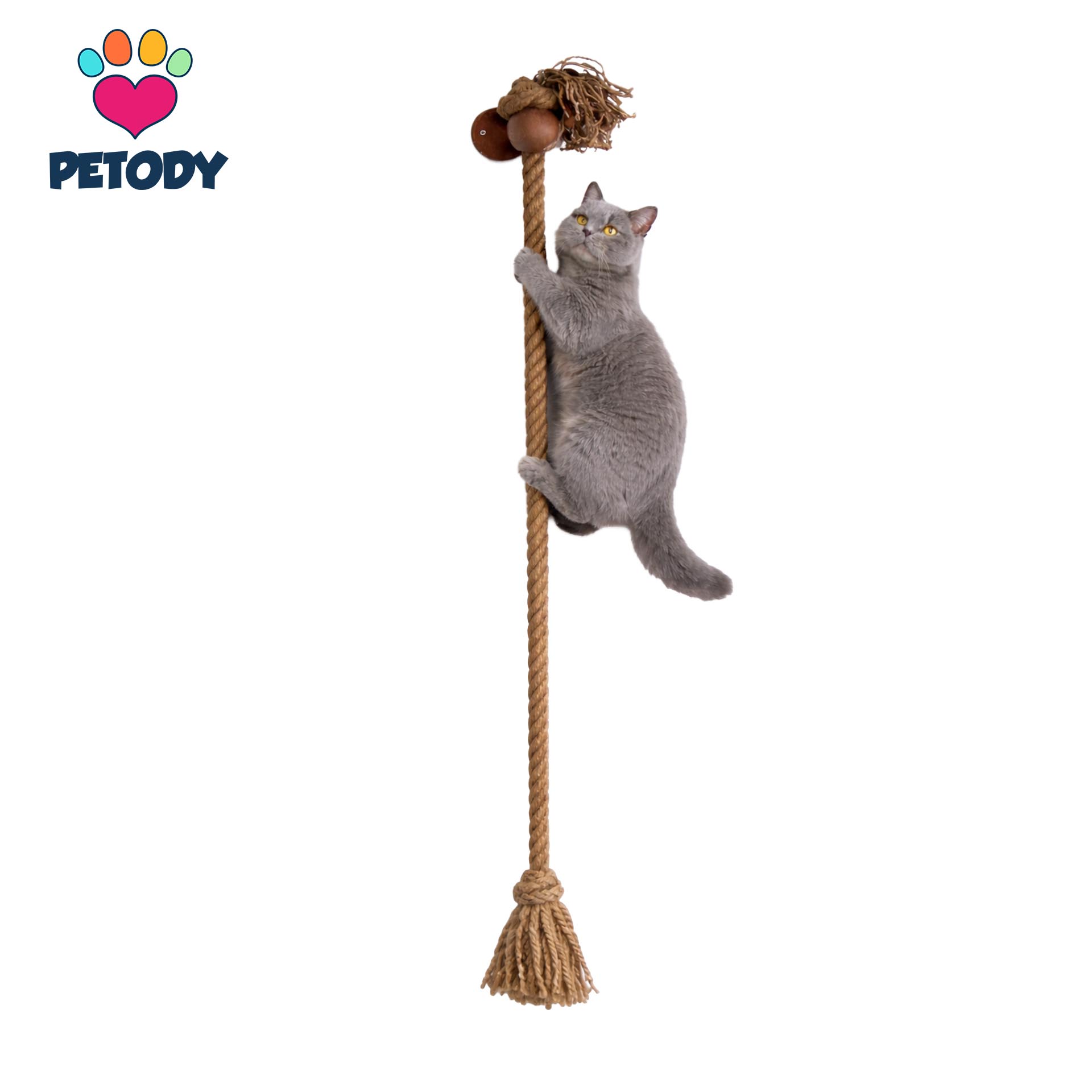 Corda - Petody Doğal Jut İp Tırmanma Halatı